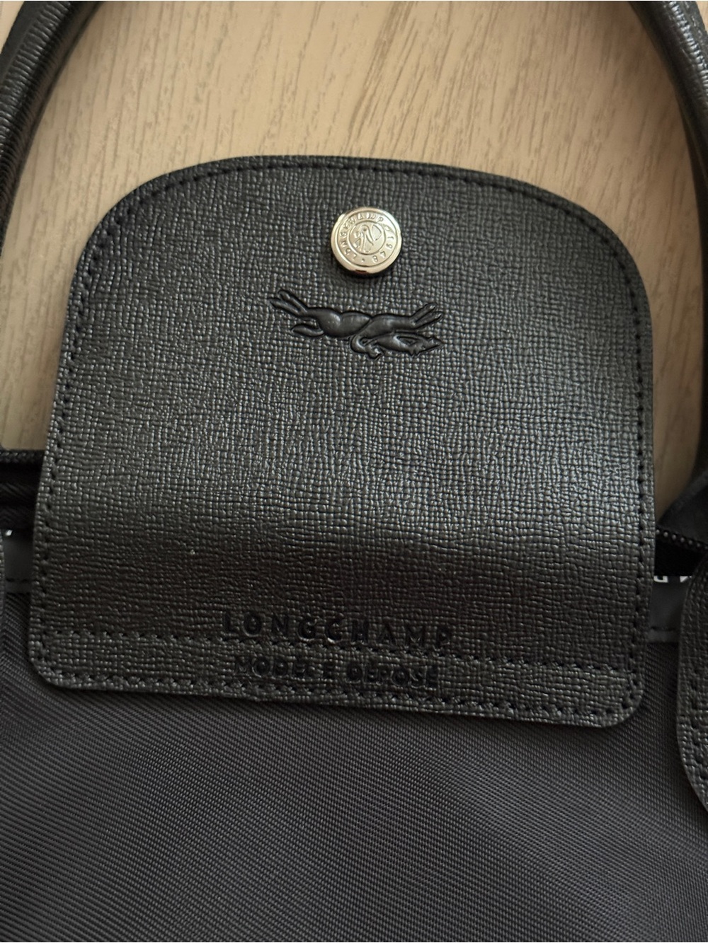 LE PLIAGE ENERGY S HANDBAG Black - Recycled canvas - Picture 10 of 10